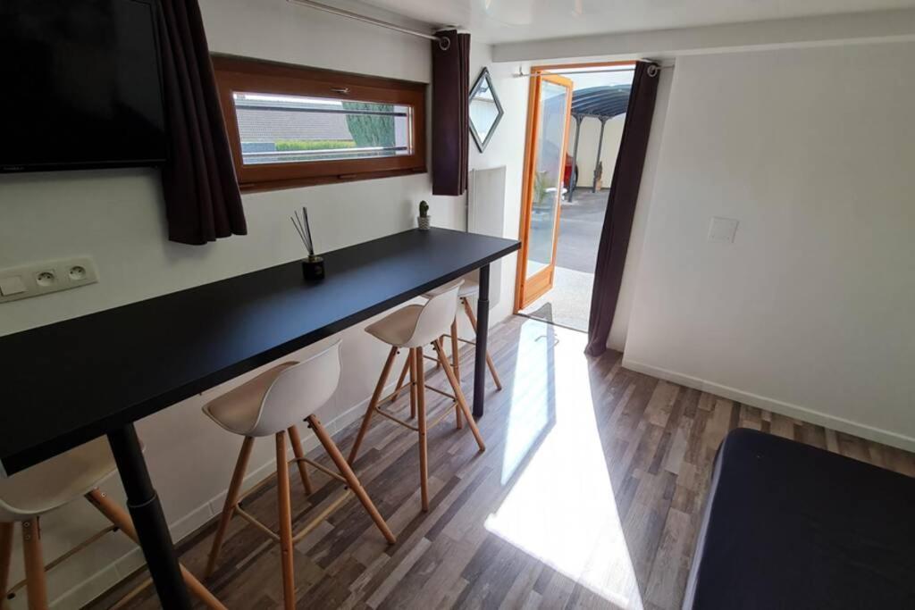 Ferienwohnung Halte Mignonne Houldizy Exterior foto